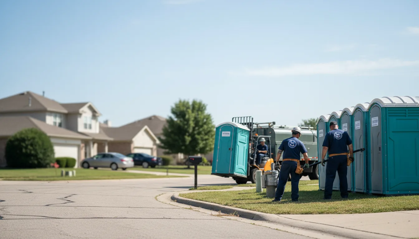 Porta Potty Rental in Manchester, IA near me